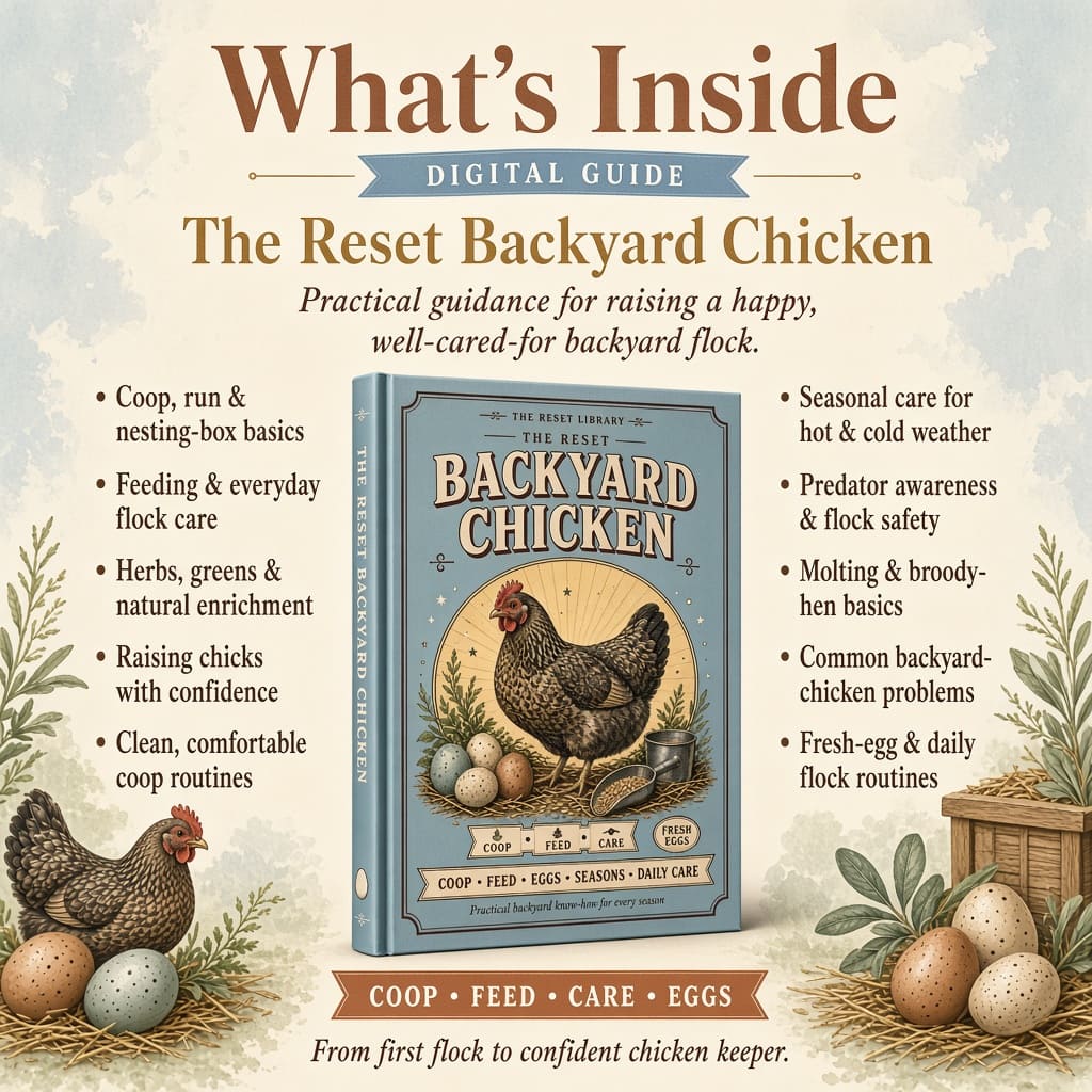 The Reset Backyard Chicken