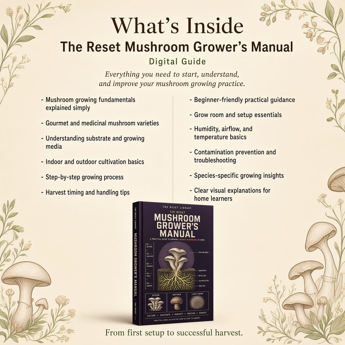 The Reset Mushroom Grower’s Manual VIP