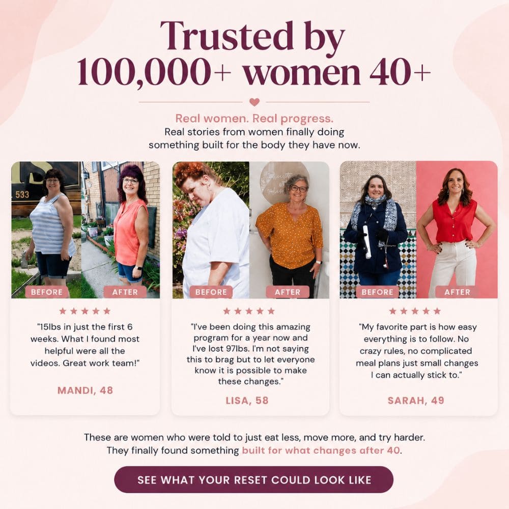 The Reset™ — Weight Loss Rebuilt for Women 40+