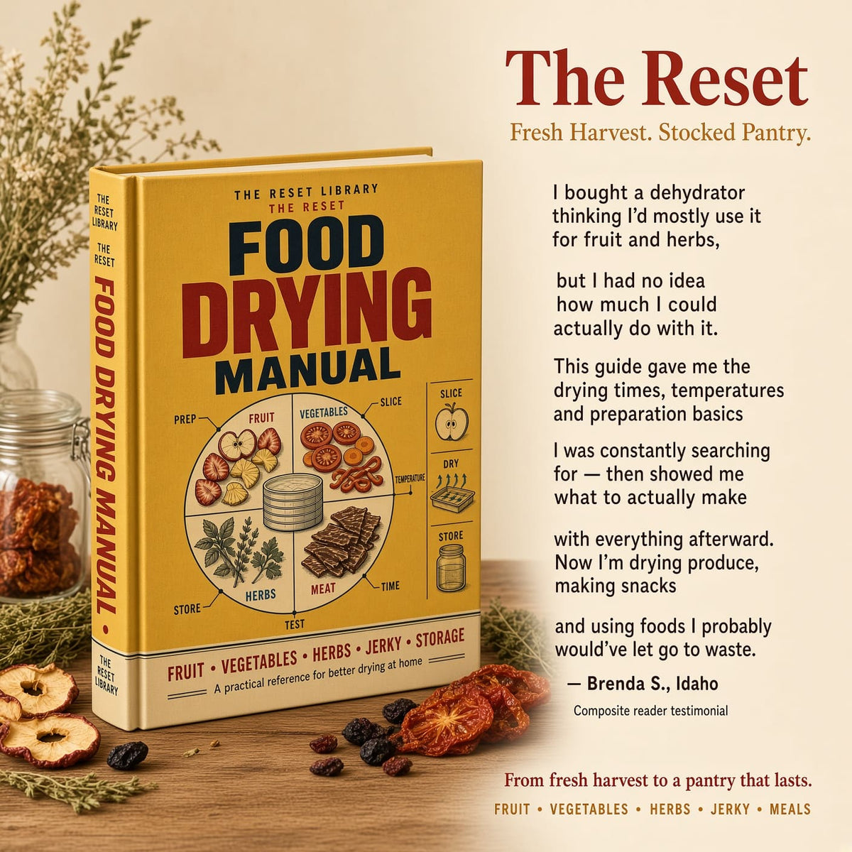 The Reset Food Drying Manual VIP