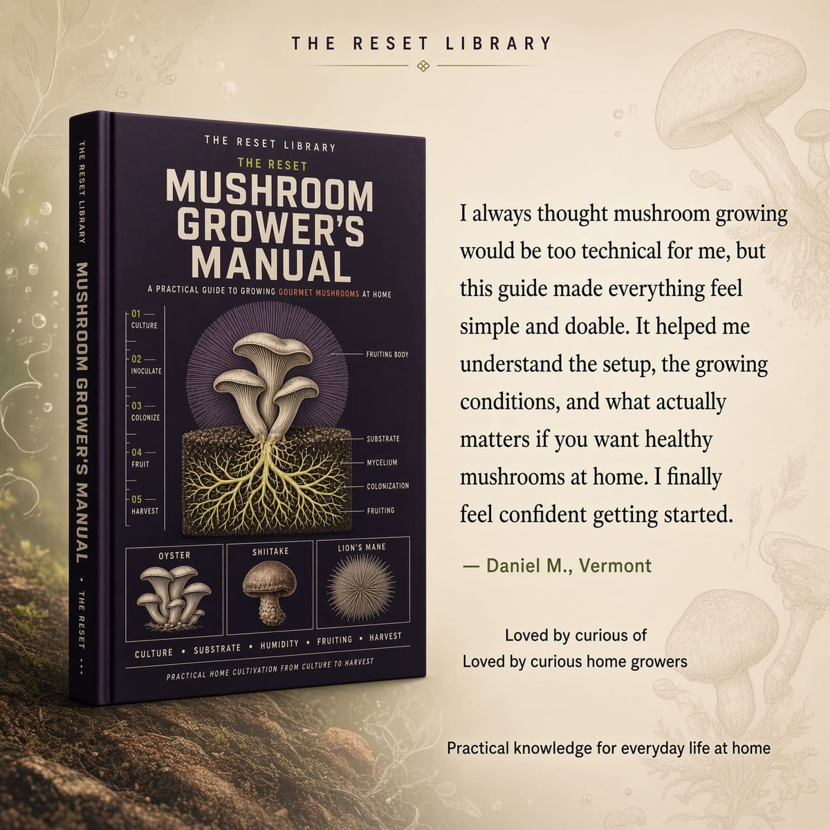 The Reset Mushroom Grower’s Manual VIP