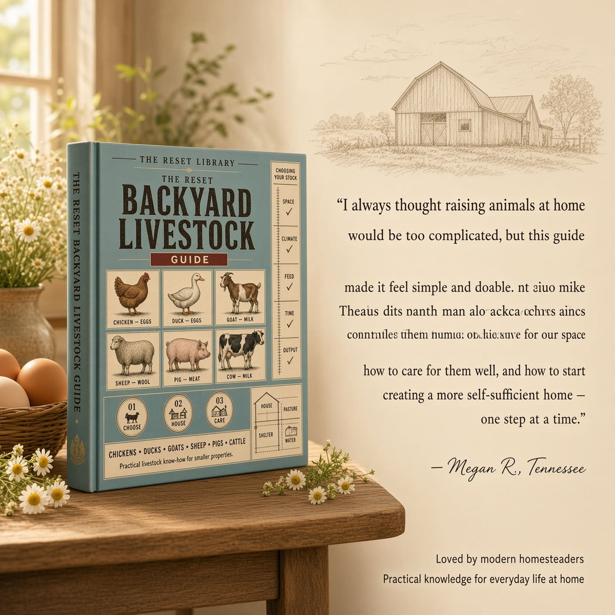 The Reset Backyard Livestock Guide VIP