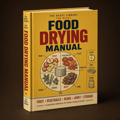 The Reset Food Drying Manual VIP